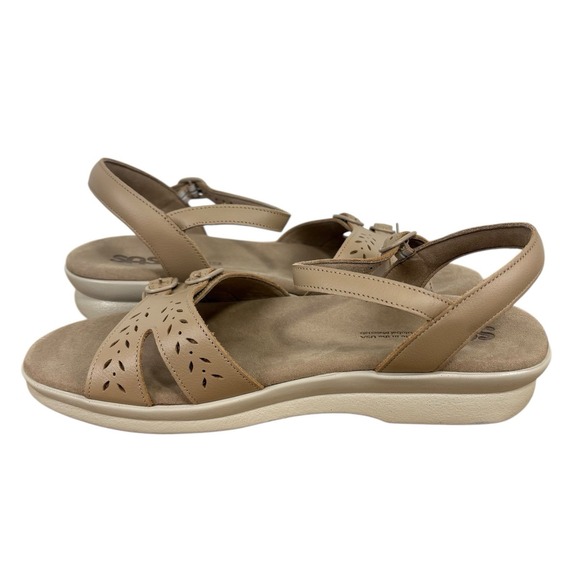 SAS Duo Comfort Sandal Linen Beige Warm Stone 10 M Women's Shoes New In Box - Picture 2 of 8